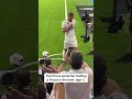 Toni Kroos spots fan holding a 'Kroos is the best' sign ❤️