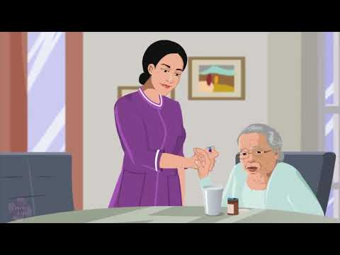 handling anxious behavior - Eldercare - German