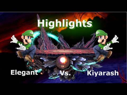 Elegant's Luigi is OP?: Smash Ultimate Elegant vs. Kiyarash Highlights/Montage