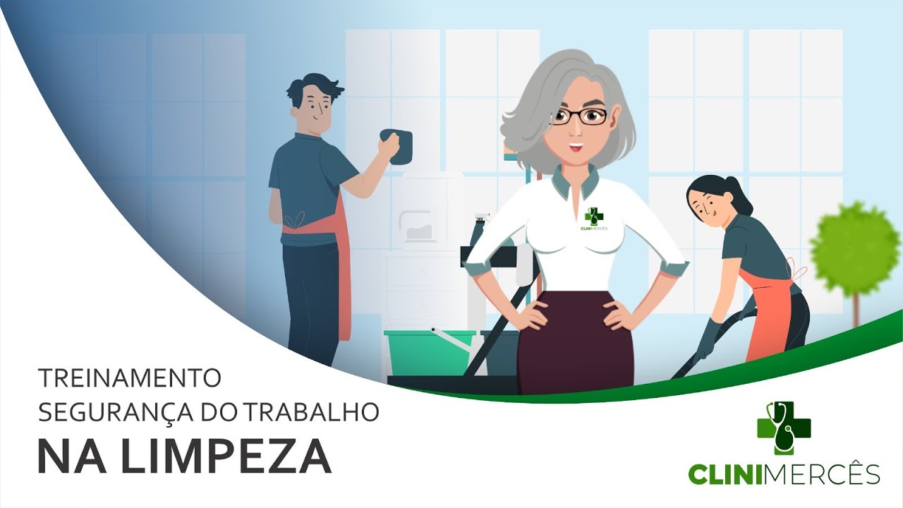 Treinamento Segurança do trabalho na limpeza