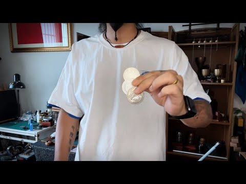 Multipurpose Flipper Coin Set (Morgan Dollar) by Oliver Magic