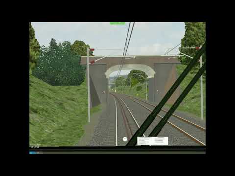 Class 323-209/ Маршрут Maybank-Hobbs Cross/British Railway