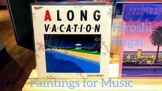 Hiroshi Nagai 永井博-Paintings for Music at Japan Foundation Sydney