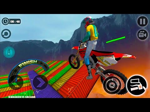 Impossible Motor Bike Tracks: ALL Motors Unlocked - Android GamePlay#2 FHD- TheAndroids