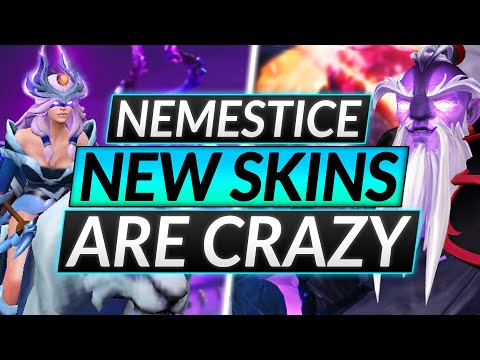 NEW NEMESTICE SKINS ARE CRAZY - 2021 BATTLE PASS REVIEW - Dota 2 Guide