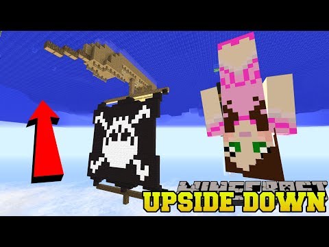 Minecraft: UPSIDE DOWN PIRATE SHIP CHALLENGE! - Upside Down Modded Survival [2]