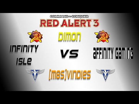 Vindies[A] vs Dimon[S] Infinity Isle - Red Alert 3