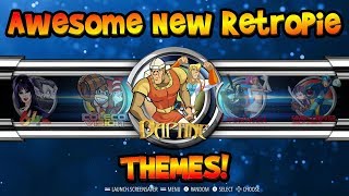 A Legend Returns! 4 New RetroPie Emulationstation Themes!