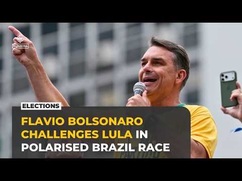 Brazil election sees Flavio Bolsonaro challenge Lula as supporters look to Trump