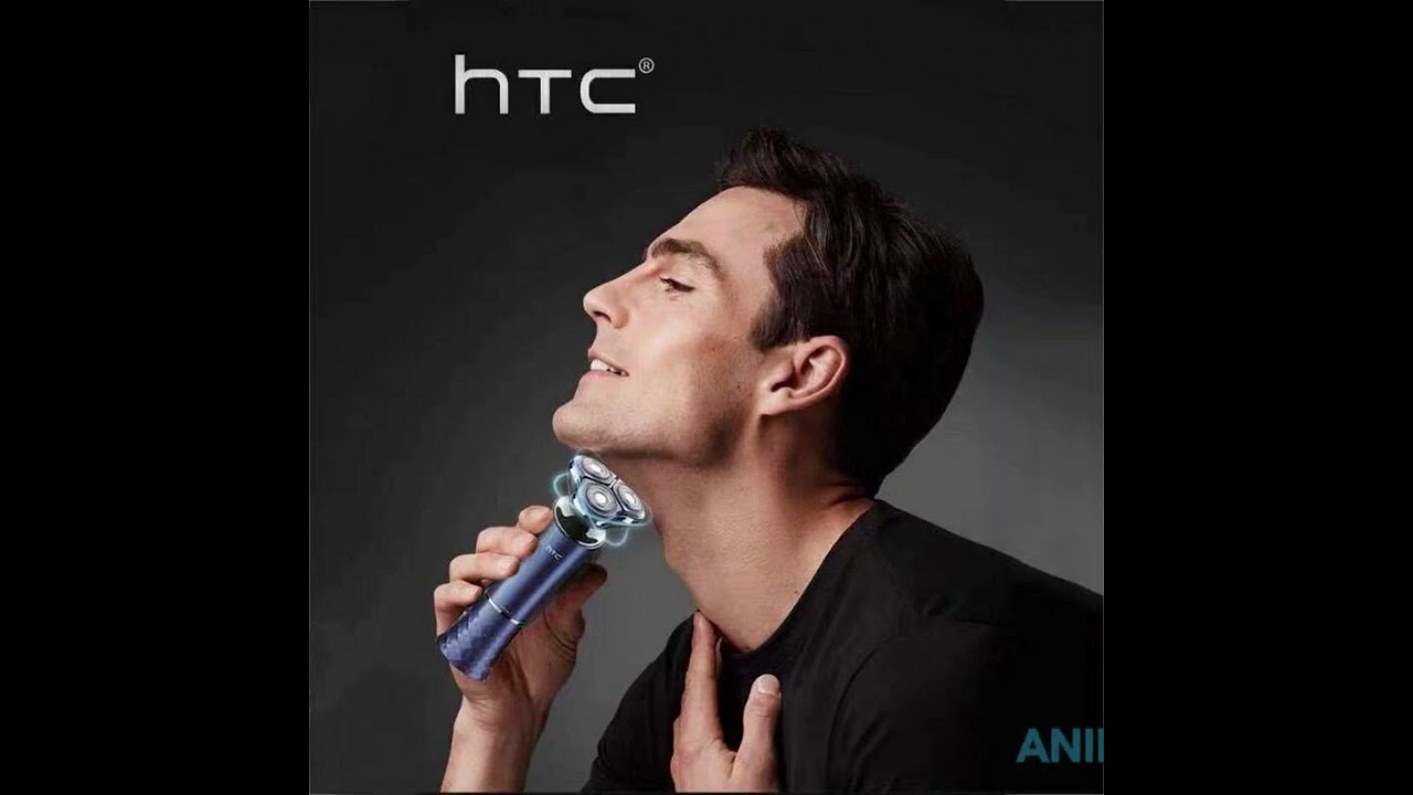 Rasoir HTC sans fil rechargeable, rasés à sec et humide video thumbnail