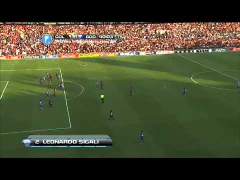Gol Leonardo Sigali  Colón 1-1 Godoy Cruz