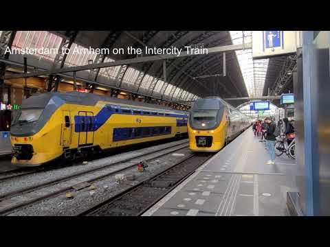 2021 Amsterdam to Arnhem on the Intercity Train