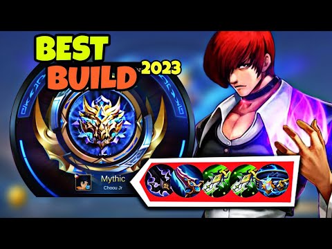 CHOU BEST BUILD 2023 PLAYING IN MYTHICAL HONOR (EASY WIN) -MLBB