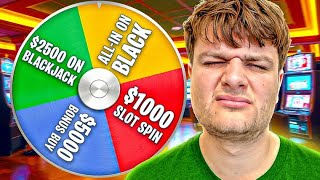 The Wheel Decides My Degenerate Gambling
