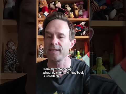 I've Been Selling Artwork from Damaged Vintage Books