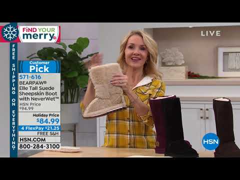 HSN | BEARPAW Footwear 11.10.2018 - 07 AM