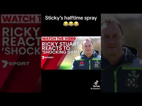 2023 Round 19 Ricky Stuart's Halftime Spray