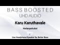 KARU KARUTHAVALE AJITH PALAKKAD BASS BOOSTED SPK BASS NADANPATTU
