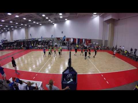USAV 13U 352 Elite vs SCVS - 1st Set - 2 of 2 - GP011182