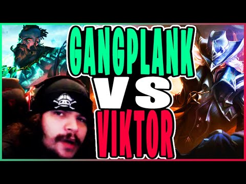 TOBIAS FATE Gangplank Vs Viktor MID | Patch 12.10 |Uncut