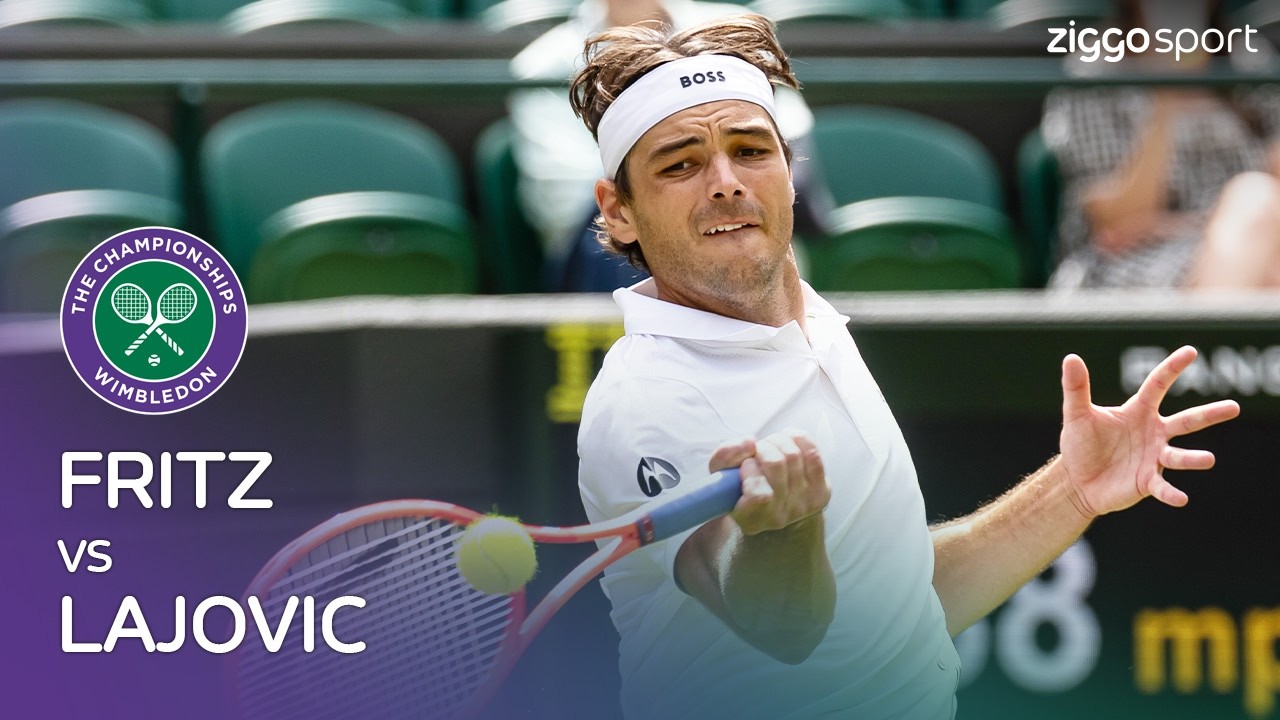 FRITZ BEGINT UITSTEKEND AAN HET TOERNOOI OP WIMBLEDON!! 😍🔥 | Fritz vs Lajovic | Wimbledon 2026