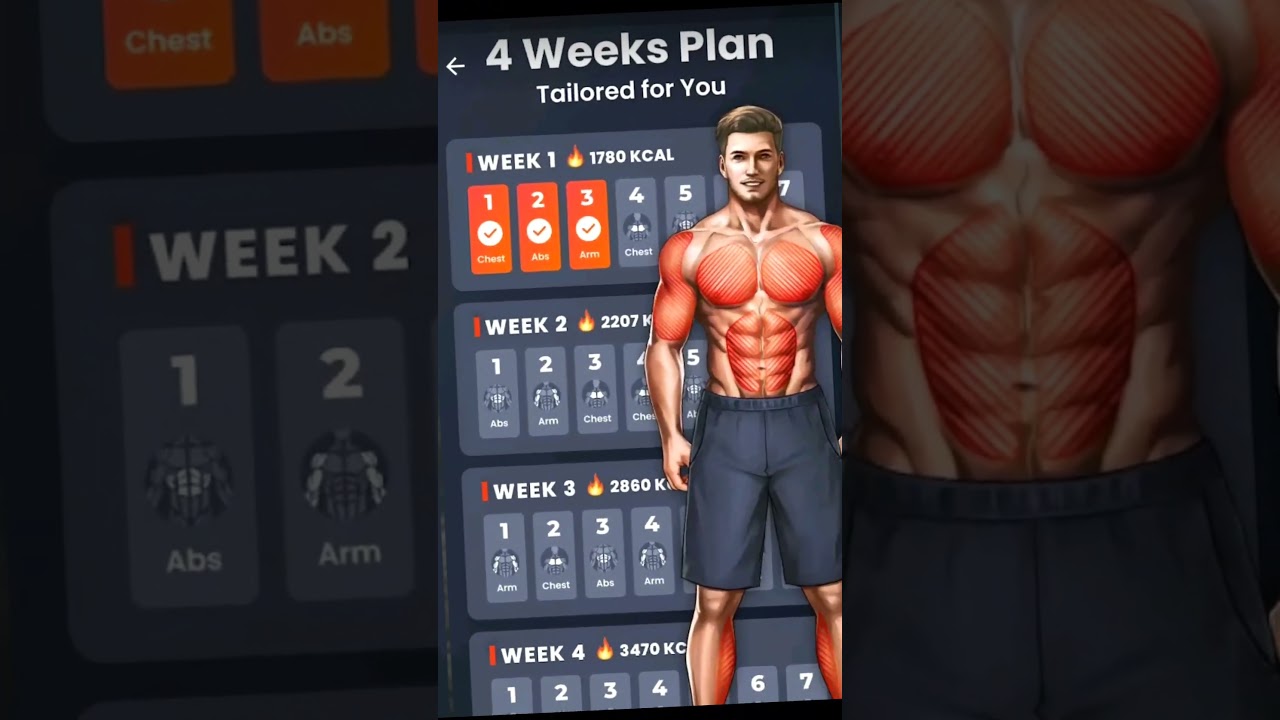 😎this is top 4 exercise app #exercise #viral #best 👍🔥