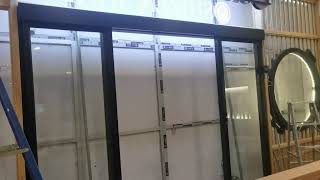 ประตูเลื่อนบานคู่ 