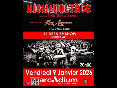 Rétrospective - High Voltage en concert d’adieu– le show AC/DC - 9/1/2026