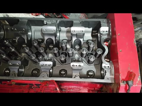 Installation and tightening of the cylinder head "Jereh" on Cummins ISX 15 #Part 3