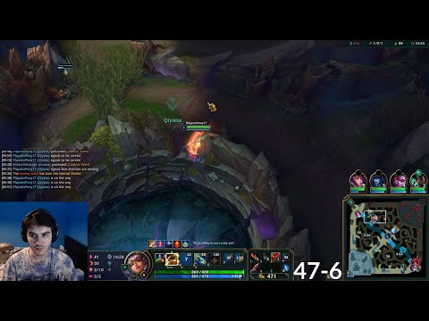 Easily Gank top with Qiyana