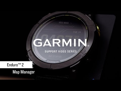 Išmanusis laikrodis Garmin Enduro 2, Anglies spalvos korpusas su juodu nailoniniu dirželiu „UltraFit“ video