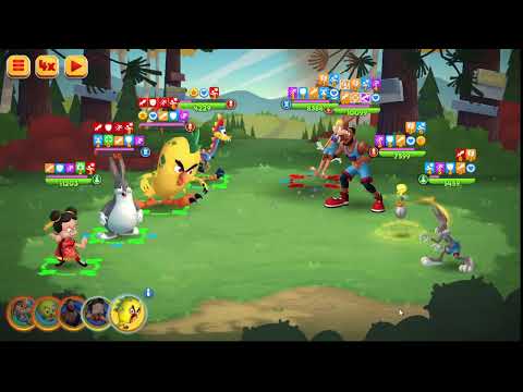 Prehistoric Duo Testing #4 vs. Dunkers |  Looney Tunes: World of Mayhem