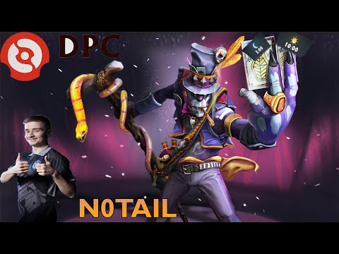 DOTA 2: What N0tail Do in 10 Minutes Using WITCH DOCTOR in DPC EU 2021