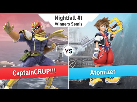 CaptainCRUP!!! (Simon, C. Falcon) vs Atomizer (Sora) - Winners Semis - Nightfall #1