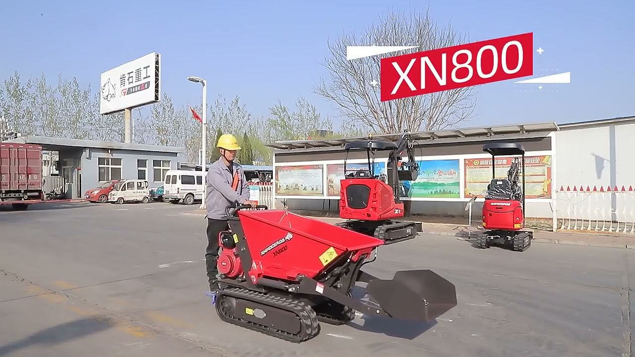 Rhinoceros XN800 minidömper, motoros talicska (magasemelésű és önrakodós)