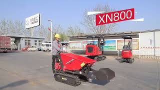 Rhinoceros XN800 minidömper, motoros talicska (magasemelésű és önrakodós)