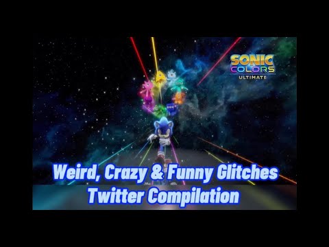 Sonic Colors Ultimate: Weird, Crazy & Funny Glitches (Twitter Compilation)