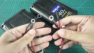 Kobalt 40V Battery Not Charging (Flashing Red)
