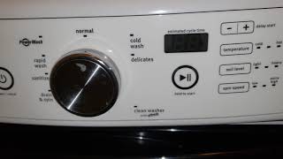 How to Reset a Maytag Maxima Washer machine #Shorts
