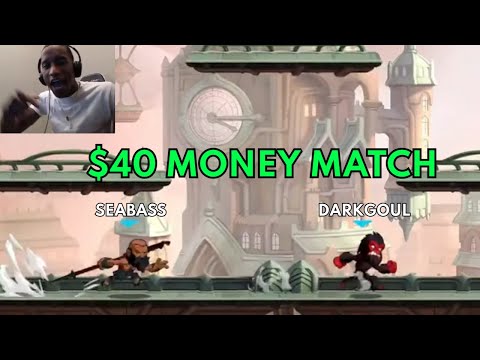 Darkgoul vs Seabass - $40 Money Match - Brawlhalla Show Match #117