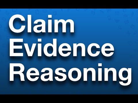 How to Write a CER (Claim Evidence Reasoning)