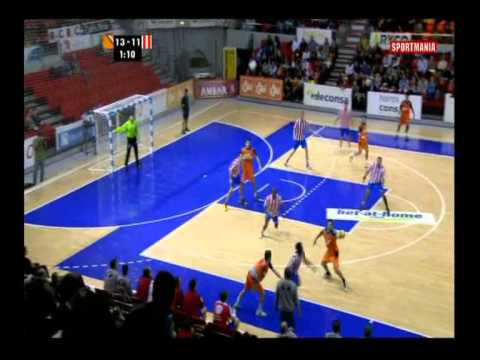 2011/12.- Caja3 BM Aragón 24 Vs BM Atlético Madrid 26 (Liga ASOBAL - Jornada 12)