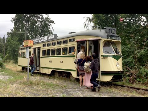 🇧🇪 Cab Ride 1952: The famous PCC 1024: Amstelveen - Amsterdam Museum Tram Line 14/7/2019