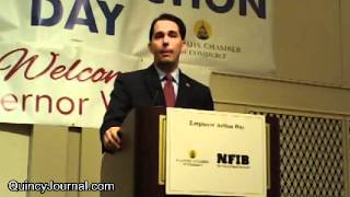 Gov. Scott Walker - Illinois Employer Action Day - 4-17-12