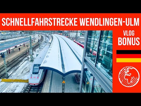 Die neue Schnellfahrstrecke Wendlingen - Ulm | TripReport (1. Klasse) | Bonusvlog