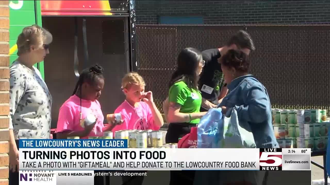 VIDEO: Lowcountry Food Bank partners with 'GifAMeal' to collect donations