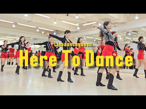 Here to Dance Line Dance l Improver l 히어 투 댄스 라인댄스 l Linedancequeen l Junghye Yoon
