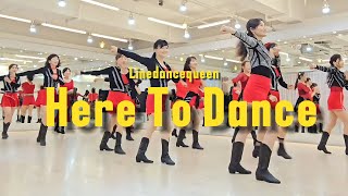 Here to Dance Line Dance l Improver l 히어 투 댄스 라인댄스 l Linedancequeen l Junghye Yoon