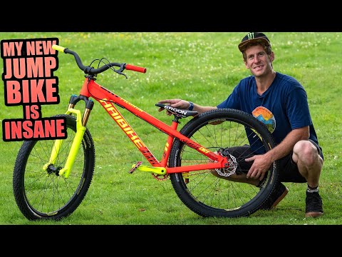 MY NEW CUSTOM JUMP BIKE IS INSANE - BUILDING AND RIDING