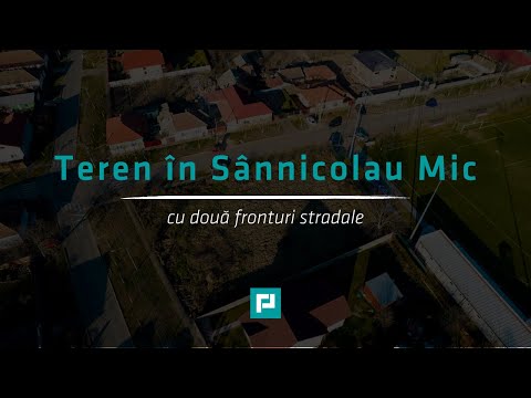 De vânzare: Teren, Sânnicolau Mic